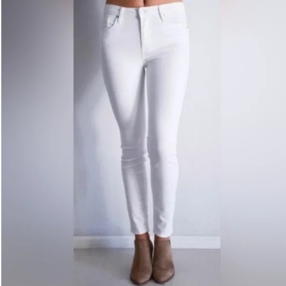 Just Black Nysa women’s denim white jeans size 27 - Picture 1 of 5